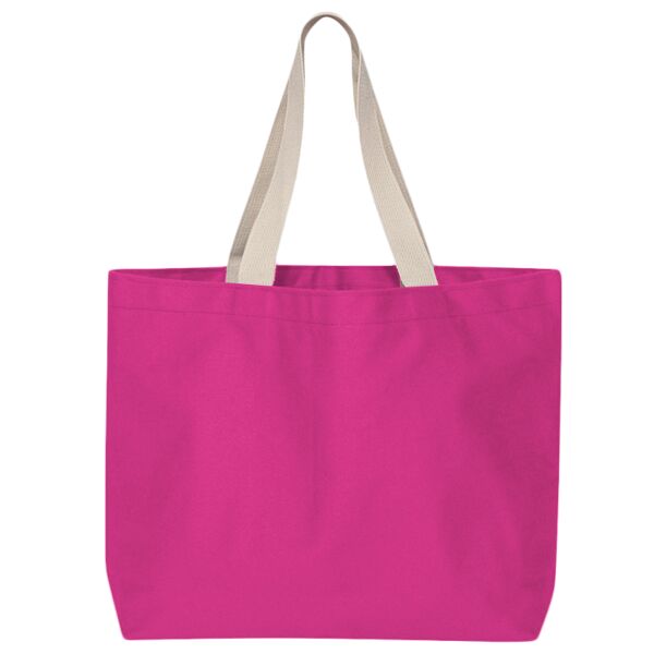 USA-Made Canvas Jumbo Tote Bag Thumbnail