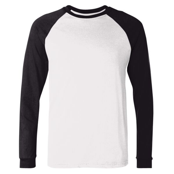 Long Sleeve Jersey Baseball Tee Thumbnail