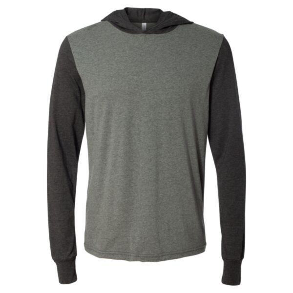 Unisex Jersey Hooded Long Sleeve Tee Thumbnail