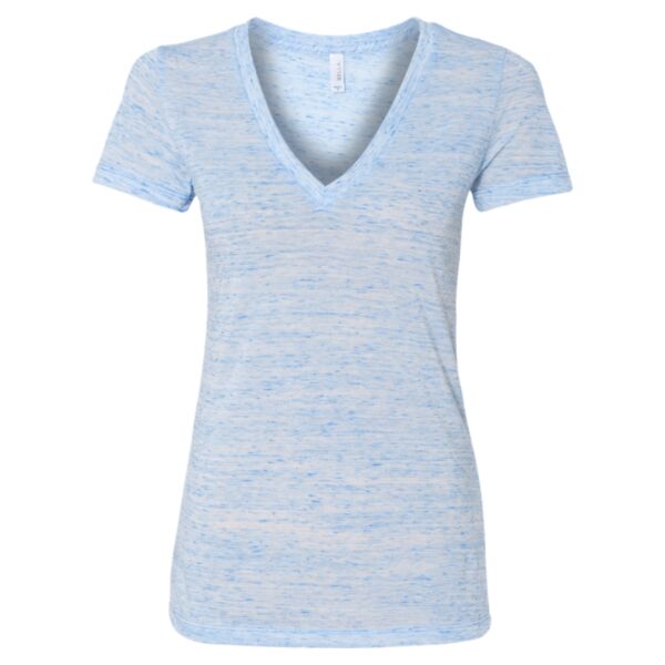Women's Deep V-Neck Jersey Tee Thumbnail